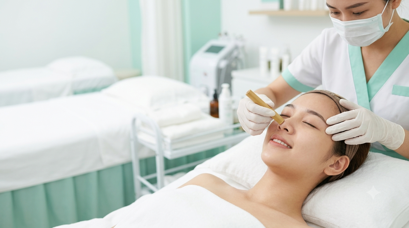 Xử Lý Mụn - Ống Tre